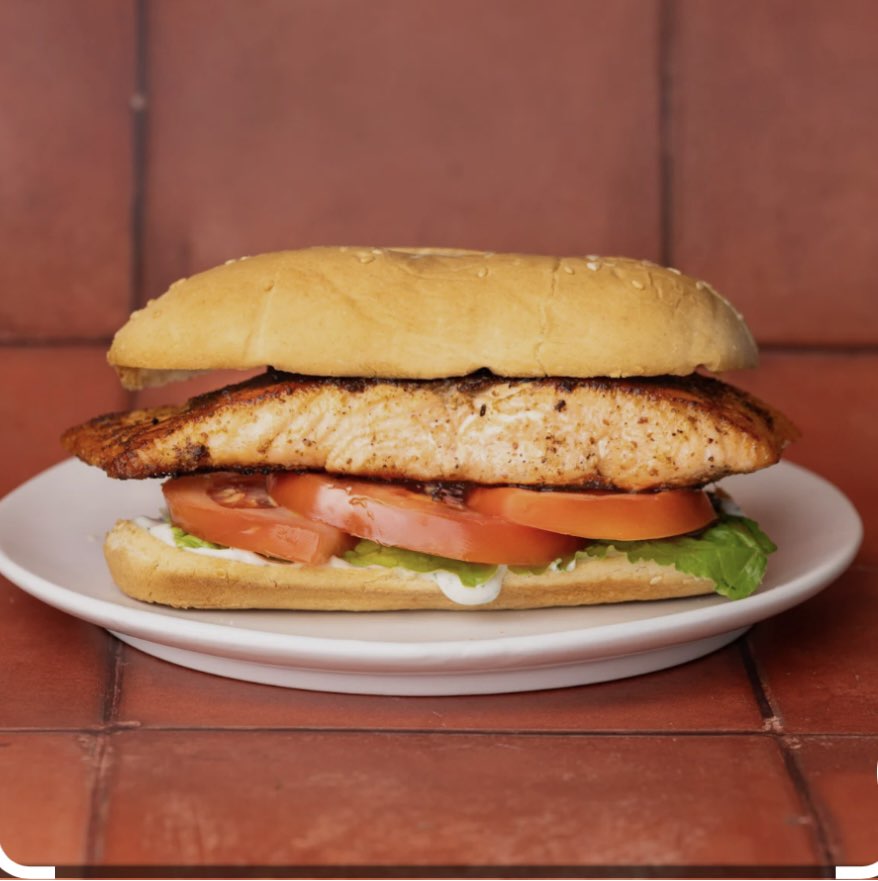 Spicy Salmon Sandwiches